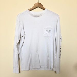 Men’s XS Vineyard Vines Crewneck White Shirt